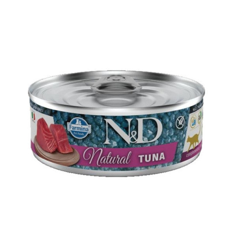 FARMINA N&D NATURAL Thunfisch und Huhn 80 gr.