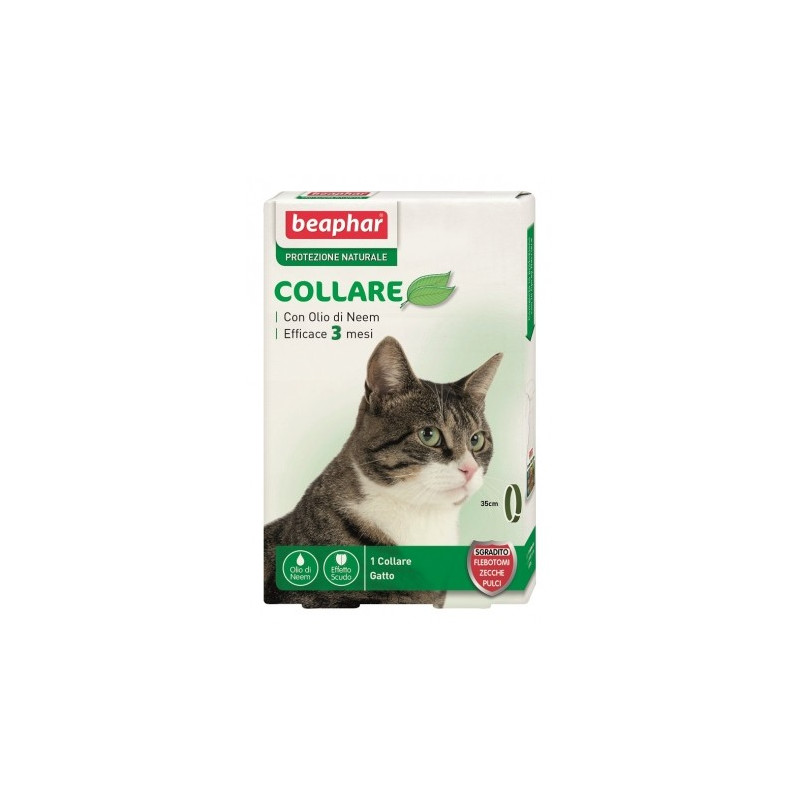 BEAPHAR Protezione Naturale Collare Olio Neem 35 cm. BEAPHAR Protezione Naturale Collare Olio Neem 35 cm.