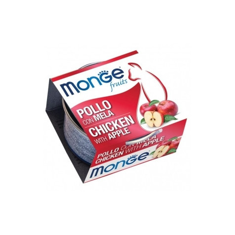 MONGE Natural Superpremium Fruits Huhn mit Apfel 80 gr.