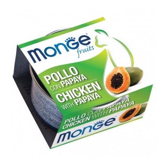 MONGE Natural Superpremium Fruits Chicken mit Papaya 80 gr.