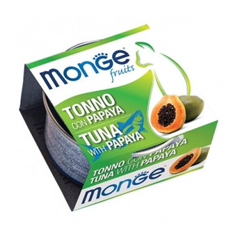 MONGE Natural Superpremium Fruits Tuna with Papaya 80 gr.