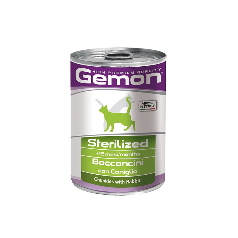 MONGE Sterilized Chunks with Rabbit 415 gr.