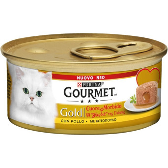 PURINA Gourmet Gold Soft Heart mit Hühnchen 85 gr.