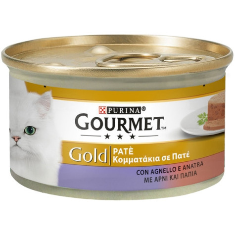PURINA Gourmet Gold Paté with Duck and Lamb 85 gr.