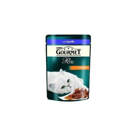 PURINA Gourmet Perle - Filettini in Salsa - con Agnello 85 gr. - 