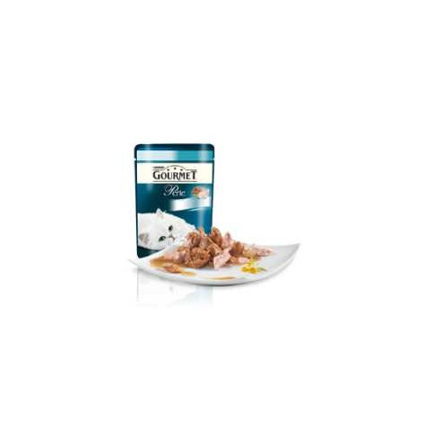PURINA Gourmet Perle Duetti di Mare con Pesce dell'Oceano e Tonno 85 gr. - 