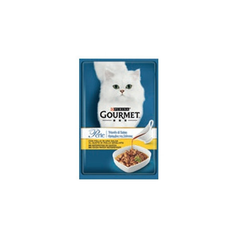 PURINA Gourmet Perle Triumph Sauce mit Hühnchen 85 gr.