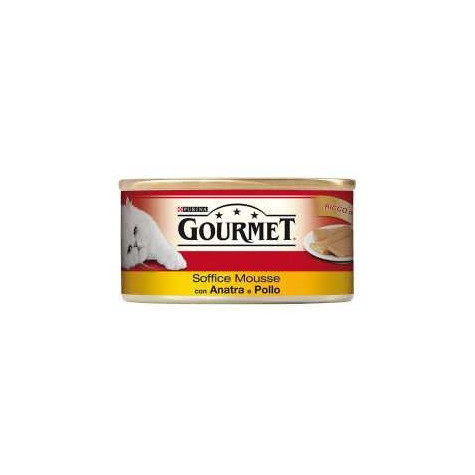 PURINA Gourmet Soft Mousse mit Ente und Huhn 195 gr.