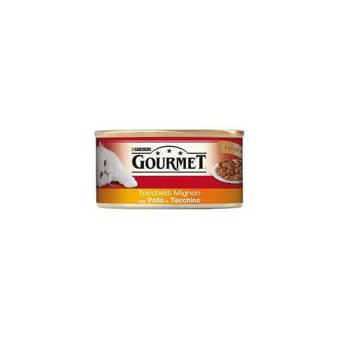 PURINA Gourmet Tocchetti Mignon con Pollo e Tacchino 195 gr. - 