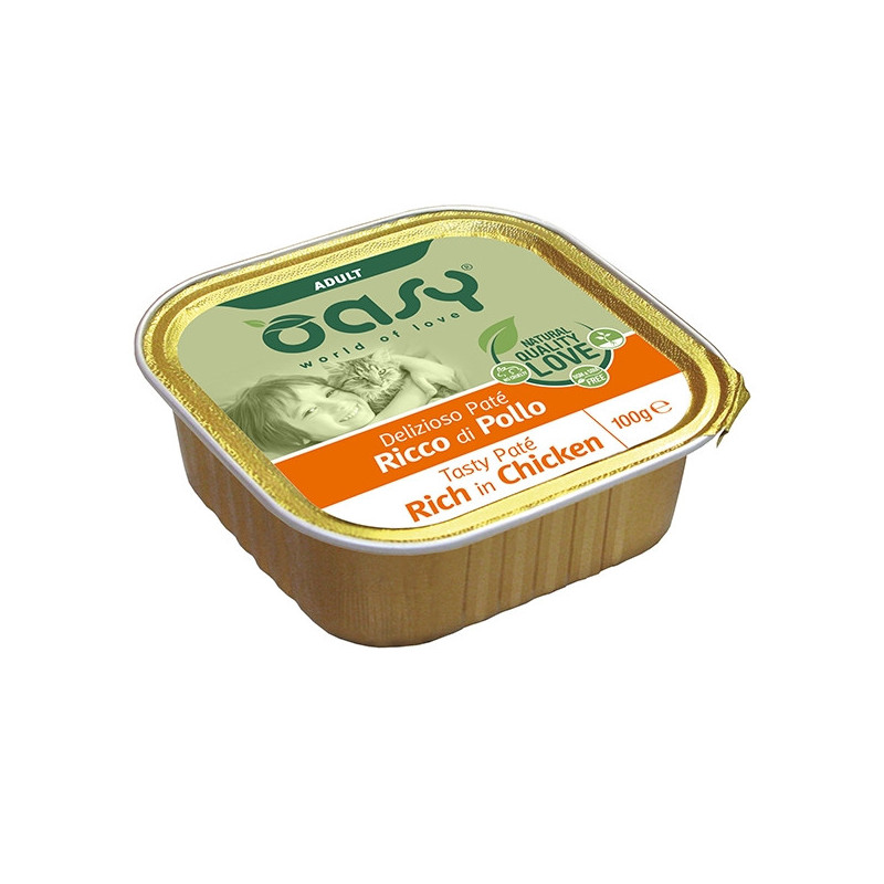 OASY Delizioso Patè Ricco di Pollo 100 gr.