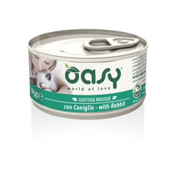 OASY Tasty Mousse with Rabbit 85 gr.