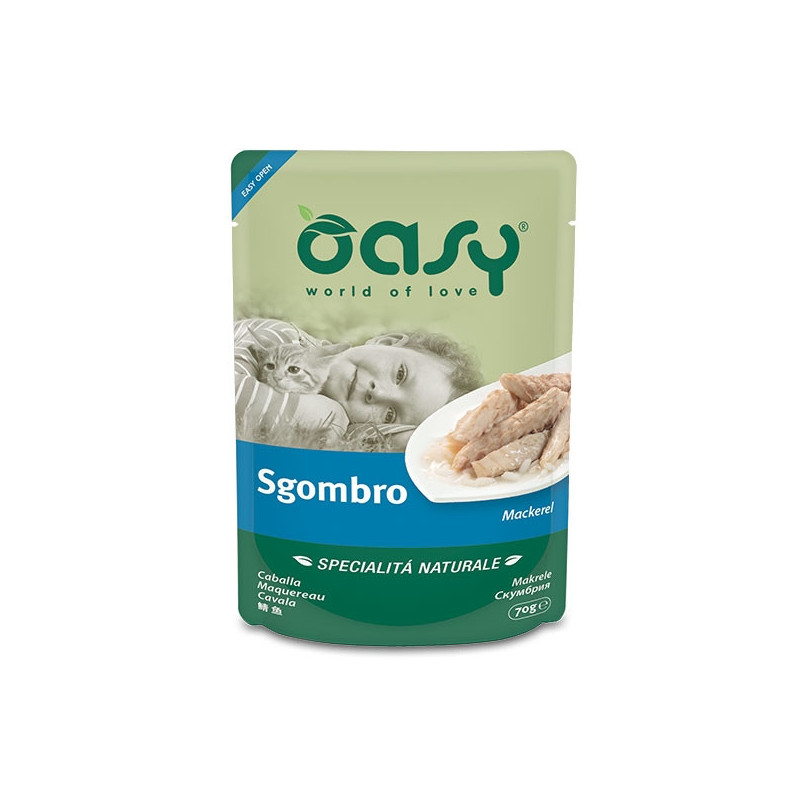 OASY Specialità Naturale Sgombro 70 gr.