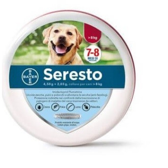 Seresto dog collar 70 cm higher than 8 kg