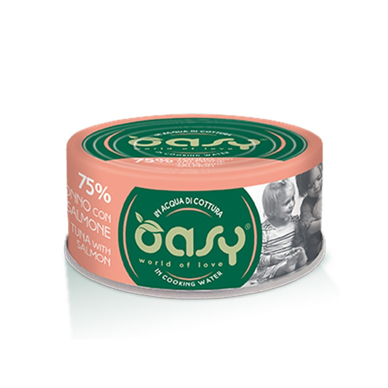 OASY More Love Thunfisch mit Lachs in Kochwasser 70 gr.
