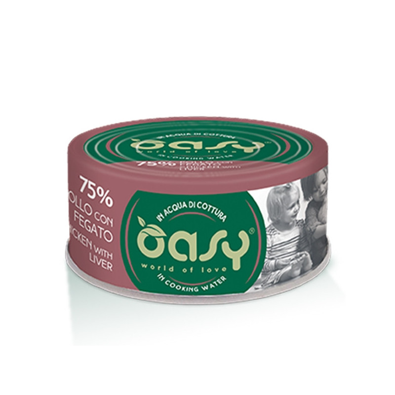 OASY More Love Pollo con Fegato in Salsa Naturale 70 gr.