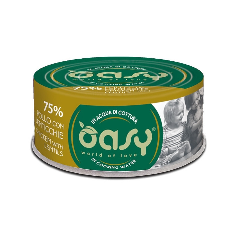 OASY More Love Pollo con Lenticchie 70 gr.