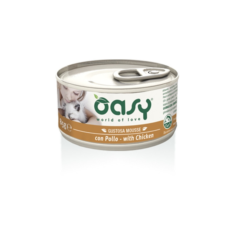 OASY Tasty Mousse mit Hühnchen 85 gr.