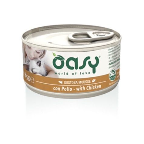 OASY Tasty Mousse mit Hühnchen 85 gr.