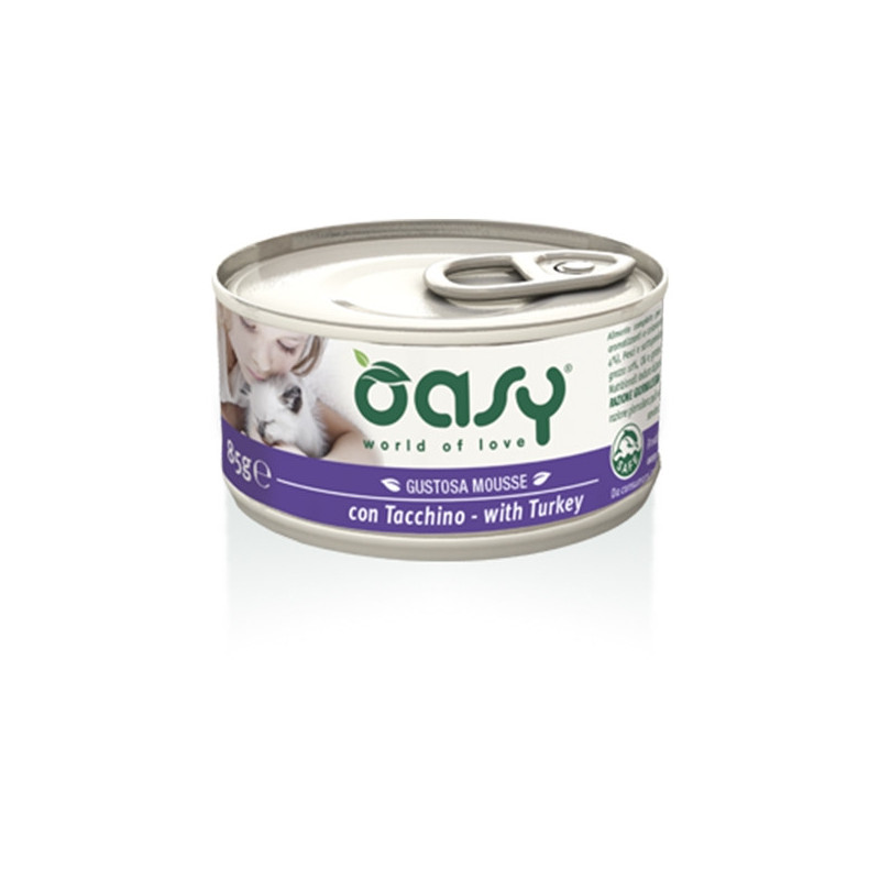 OASY Tasty Mousse with Turkey 85 gr.