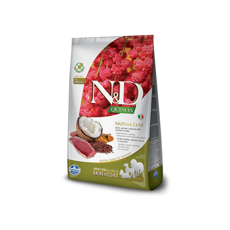 Farmina n & d Quinoa Hundehaut & Fellente 7 kg Farmina n & d Quinoa Hundehaut & Fellente 7 kg
