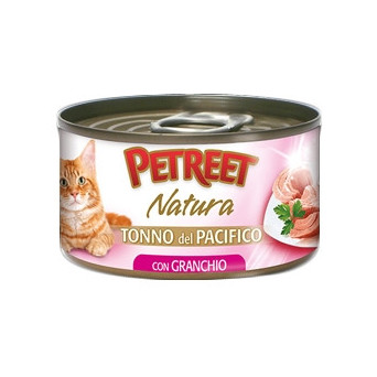 PETREET Natura Pacific Thunfisch mit Krabben 140 gr.