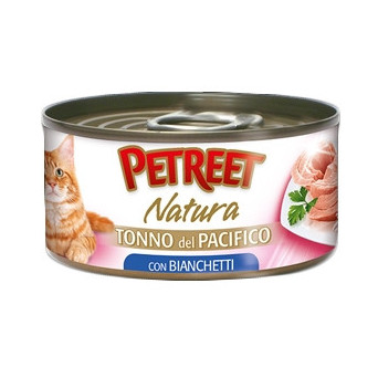 PETREET Natura Pacific Tuna with Ocean Fish 140 gr.