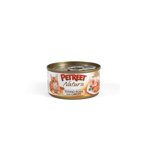 PETREET Natura Pink Tuna with Carrots 140 gr.