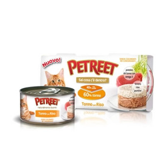 PETREET Traditional Tuna with Rice Multipack (6 cans of 85 gr.)