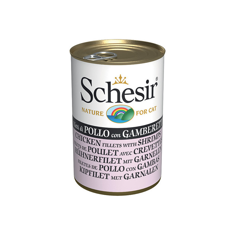 SCHESIR Hähnchenfilets mit Shrimps in Gelee 140 gr.