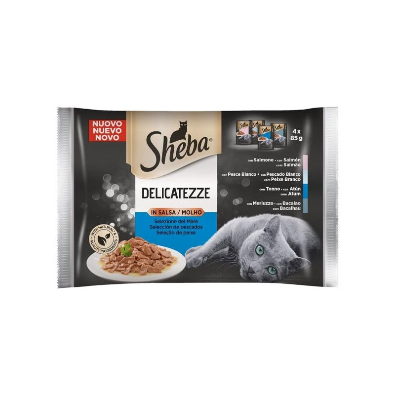 SHEBA Delicatezze in Salsa Selezione del Mare 85 gr.