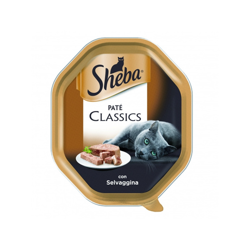 SHEBA Paté Classic with Game 85 gr.