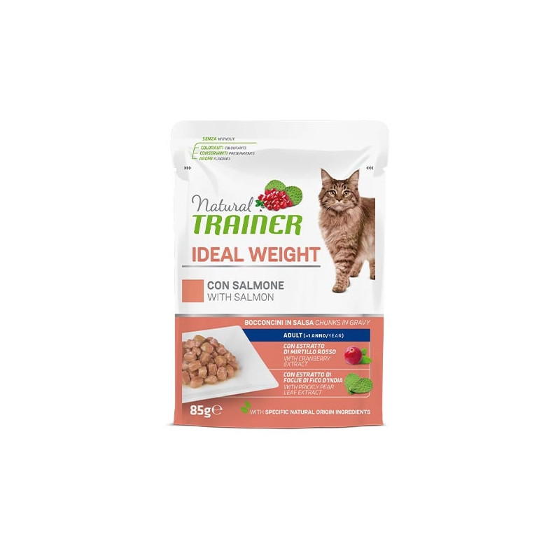 TRAINER Natural Ideal Weight Adult mit Lachs 85 gr.