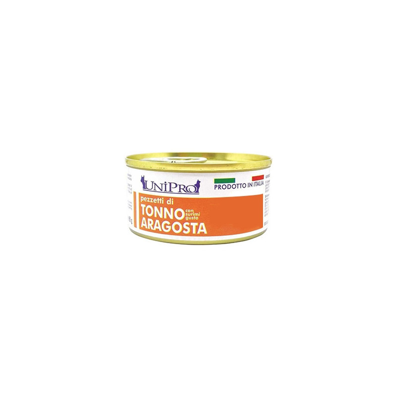 UNIPRO Pezzetti di Tonno con Surimi Gusto Aragosta 85 gr.