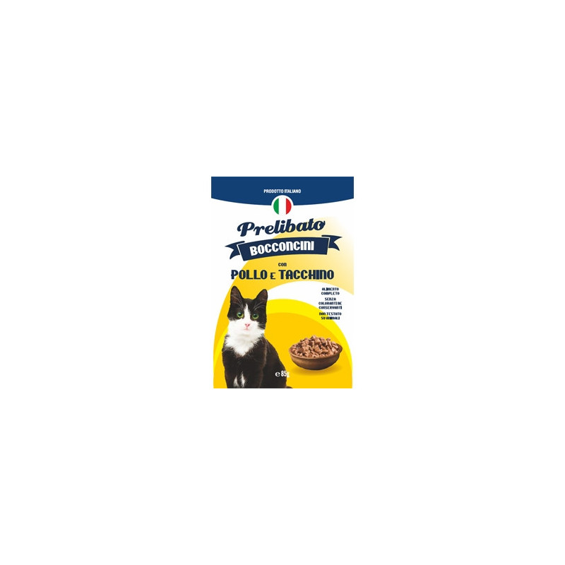 UNIPRO Prelibato Bocconcini con Pollo e Tacchino 85 gr.