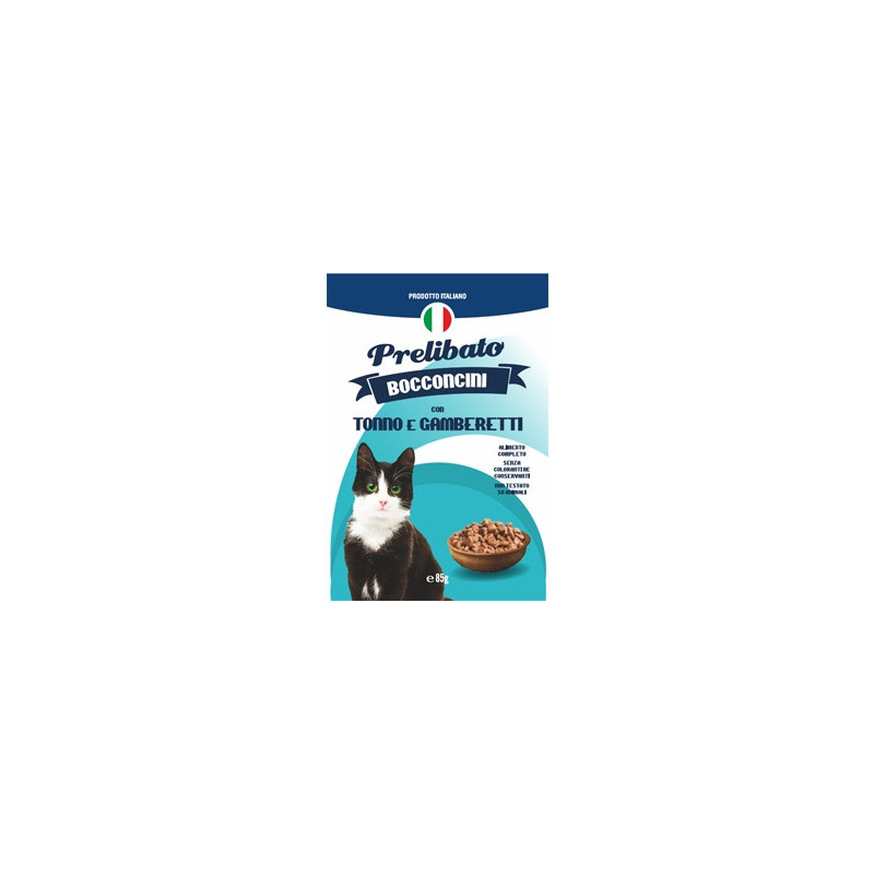 UNIPRO Bocconcini mit Thunfisch und Garnelen 85 gr.