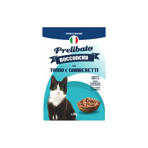 UNIPRO Delicious Bocconcini with Tuna and Shrimps 85 gr.