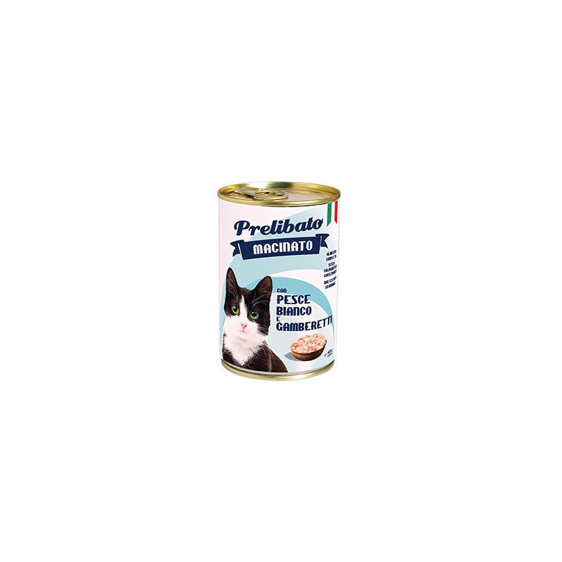 UNIPRO Prelibato Macinato con Pesce Bianco e Gamberetti 400 gr.