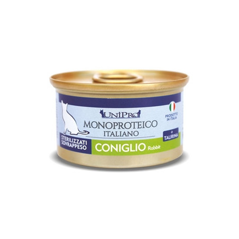 UNIPRO Unicamente Coniglio Sterilizzati o Sovrappeso 85 gr. - 