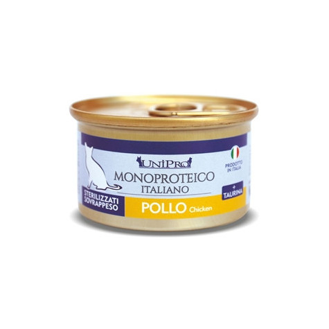 UNIPRO Sterilized or Overweight Chicken Only 85 gr.