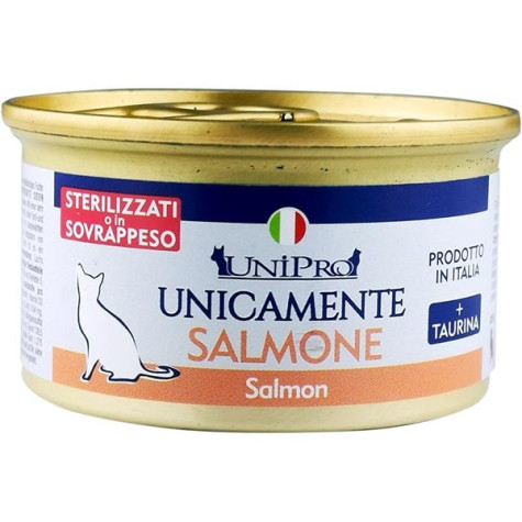 UNIPRO Einzigartig sterilisierter Lachs 85 gr.
