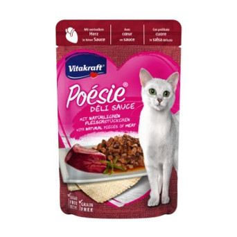 VITAKRAFT Poèsie Deli Sauce mit Herz 85 gr.