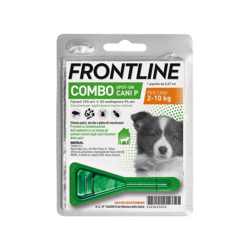Frontline Combo kleine Hunde 1 Pipette 0,67 ml 2-10 kg