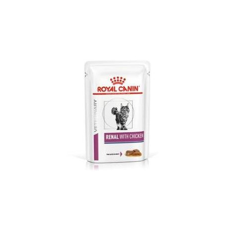royal canin renal gatto pollo 12 x 85 gr umido - 