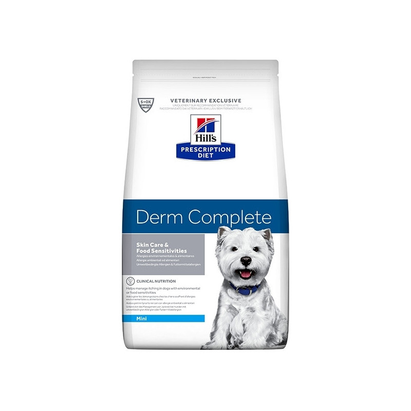 Hill's - Dog Derm Complete Mini 1,5 Kg.1 Kg.
