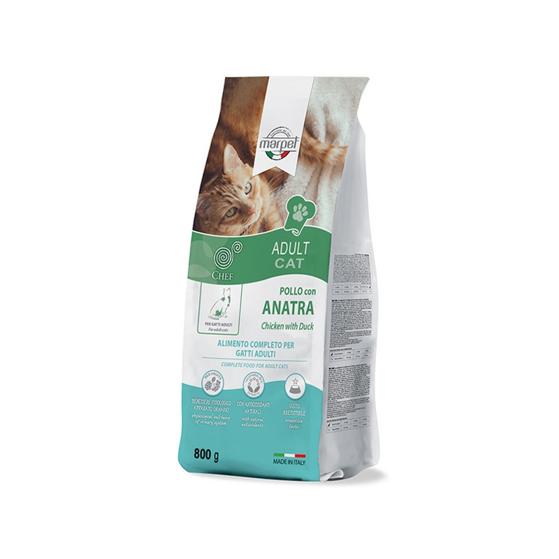 Marpet Cat Equilibria Chef Adult Huhn und Ente 800 Gr.