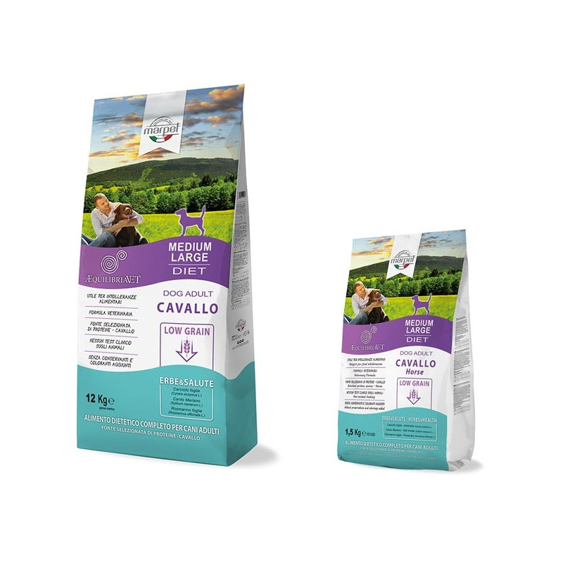 Marpet Cane Equilibria Low Grain 100% Horse Mini Adult 6 kg Marpet Cane Equilibria Low Grain 100% Horse Mini Adult 6 kg