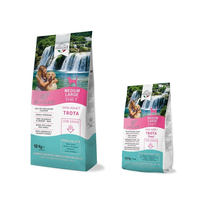 Marpet Cane Equilibria Low Grain 100% Trota Mini Adult 6 kg