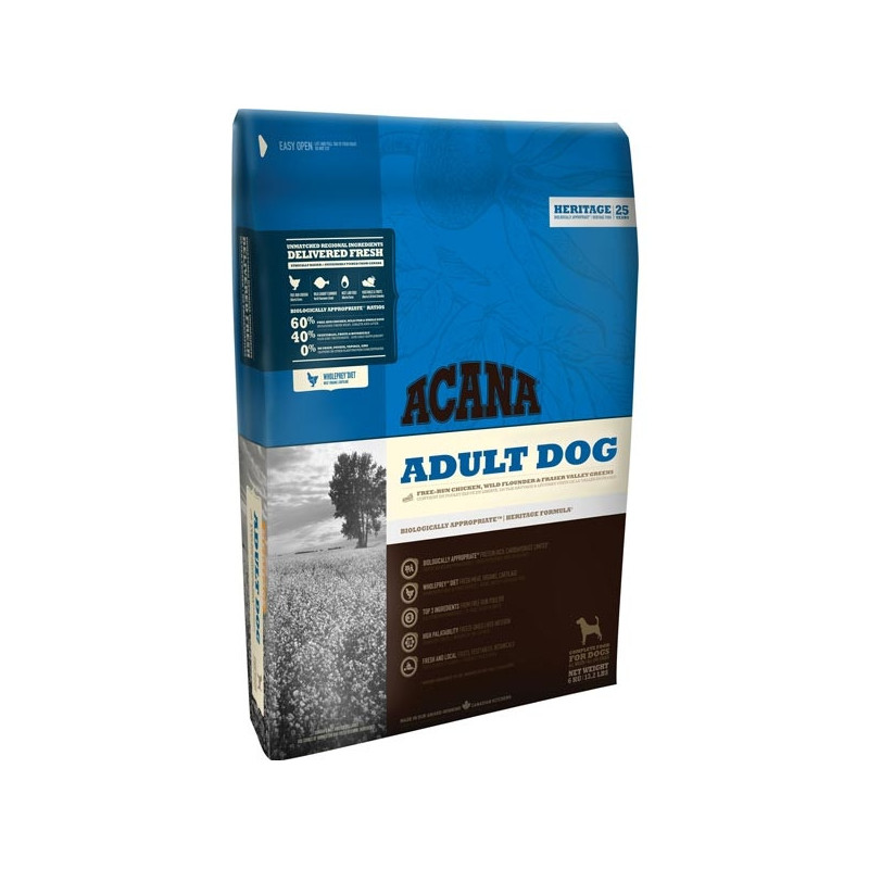 Acana - Heritage Adult Dog da 17 Kg.