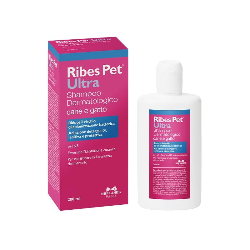 NBF Lanes Ribes Pet Ultra Shampoo Balsamo 200 ml.