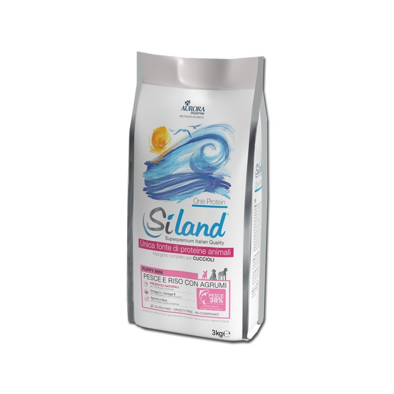 AURORA BIOFARMA Siland Puppy Mini al Pesce & Riso con Agrumi 3 kg